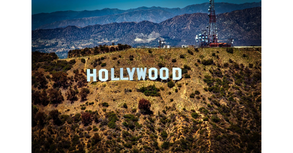Panneaux des lettres Hollywood